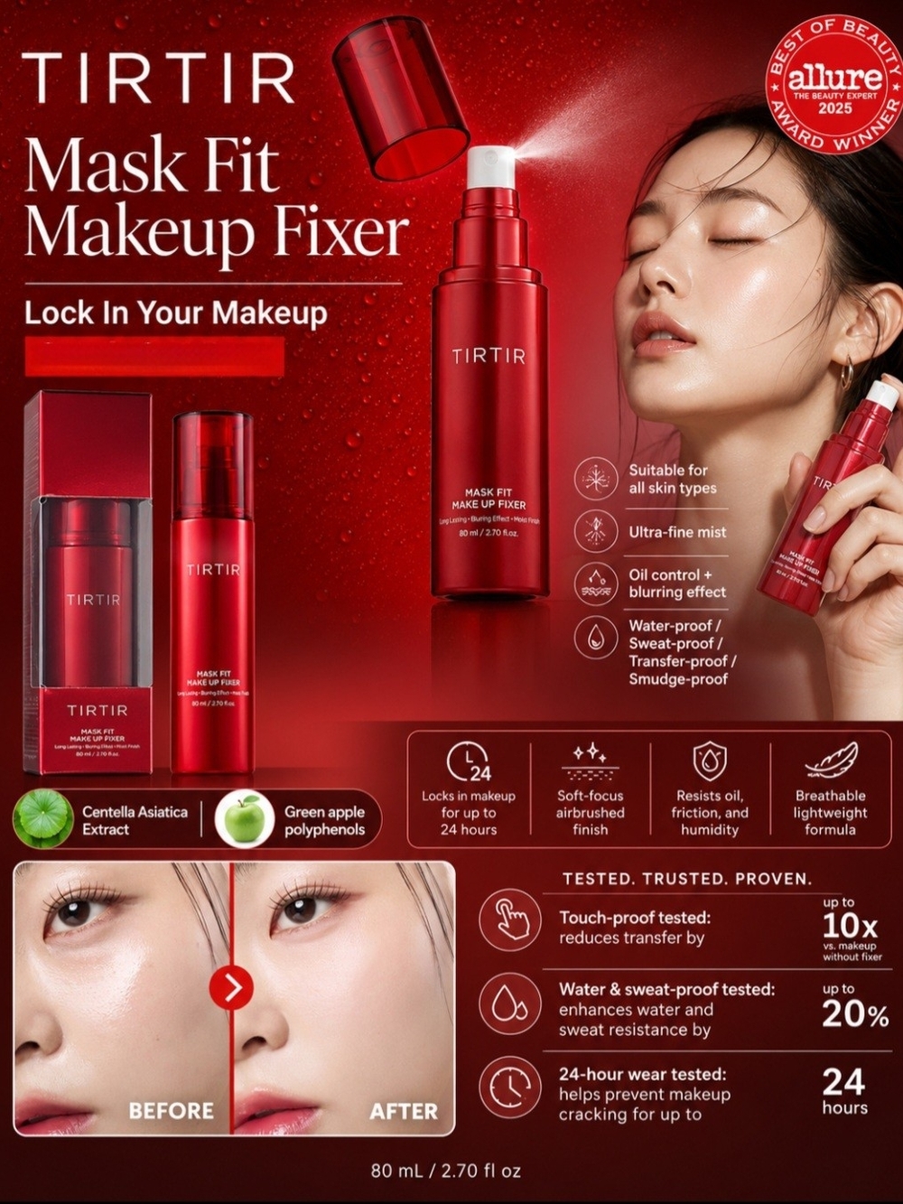 TIRTIR Mask Fit Makeup Fixer Setting Spray
